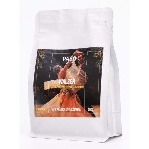 Paso Walzer (Medium Blend) - kézműves babkávé (250g)