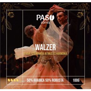 Paso Walzer (Medium Blend) - kézműves babkávé (100g)