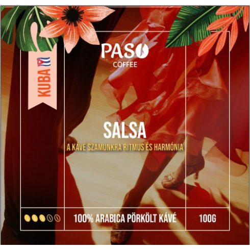 Paso Salsa (Cuba Altura Lavado) - kézműves babkávé (100g)