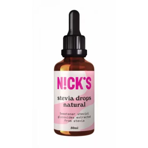 Nick's Natúr Stevia csepp 50ml